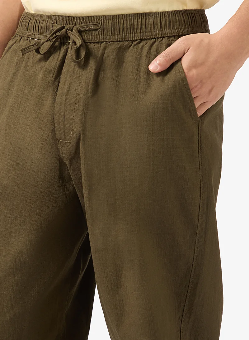 Seventy Five  Wide Leg Drawstring Pants for Men | Best Price UAE